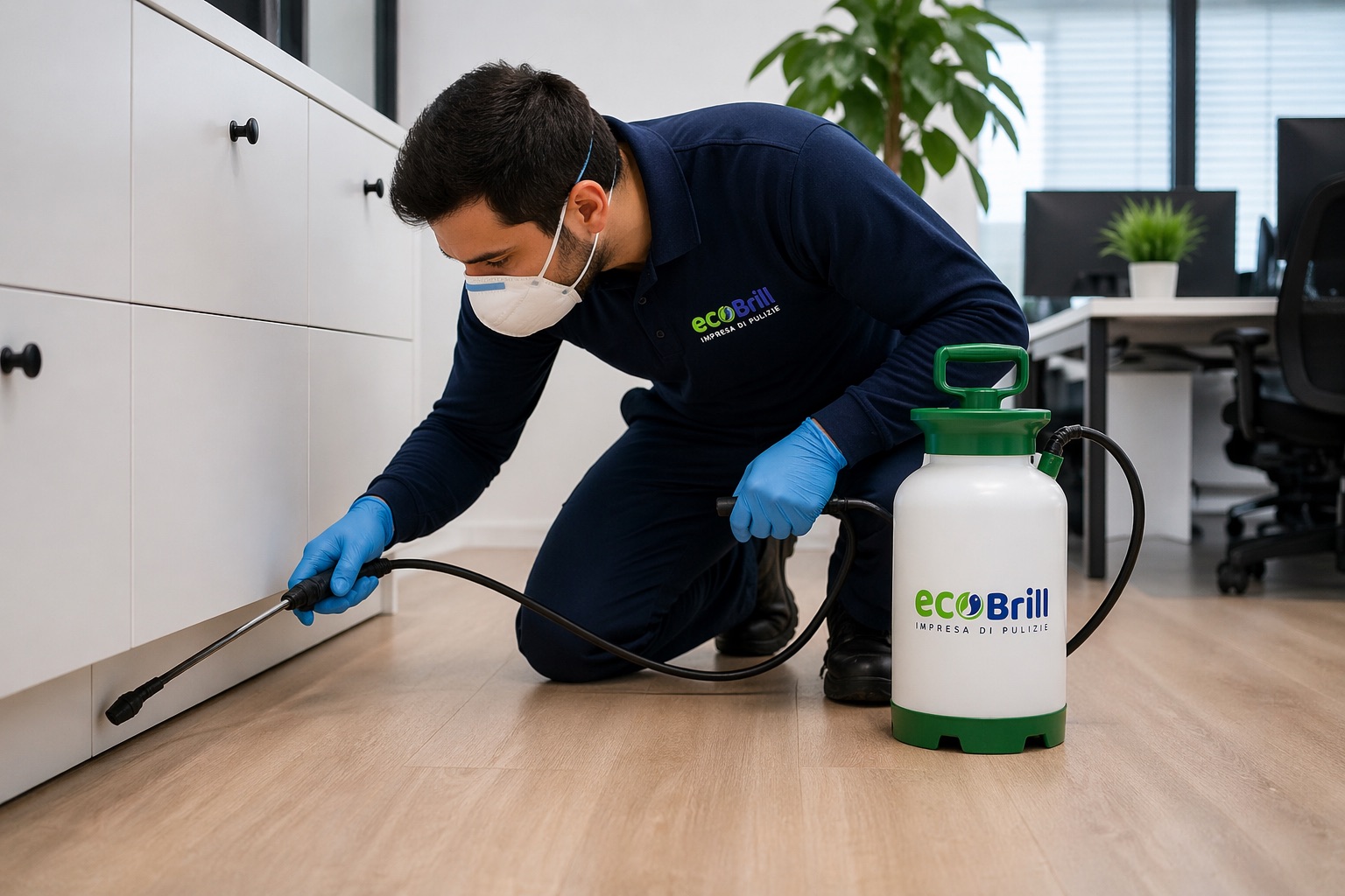 Disinfestazione a Catania con intervento professionale in ambiente interno